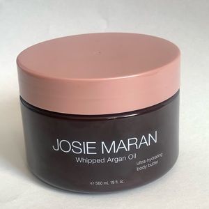 Josie Maran Whipped Argan Oil Body Butter Light Bronze Vanilla Pear 19oz NEW!